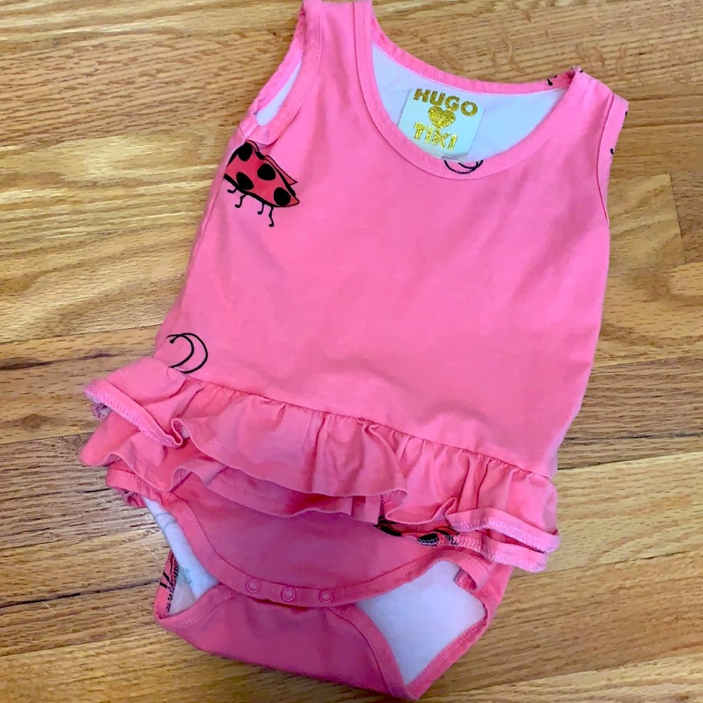Hugo Lives Tiki Ladybug Onesie